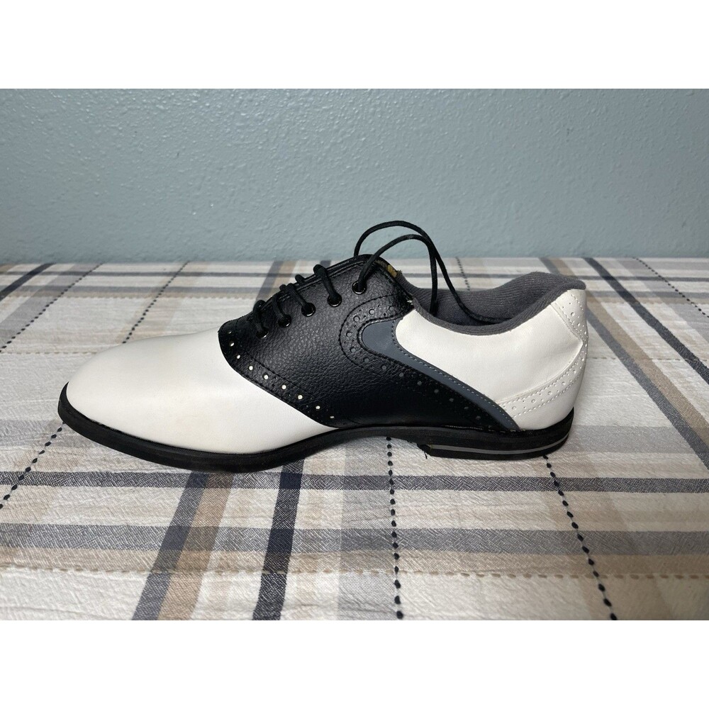 VTG Dexter Wellesley Classic Golf Shoe Interchangeable Spikes F772-2 Mens 10.5 - Picture 5 of 13